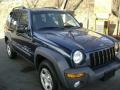 2003 Patriot Blue Pearl Jeep Liberty Sport 4x4  photo #2