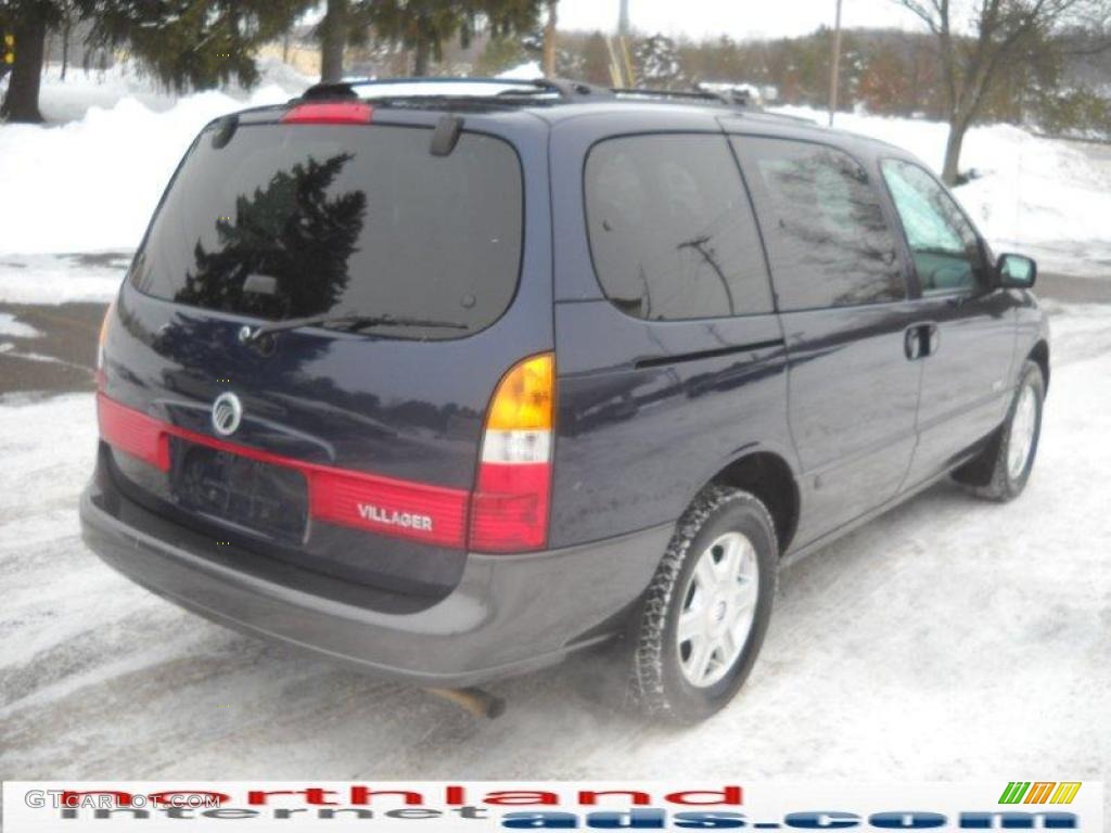 2002 Villager Sport - True Blue Metallic / Portland Gray photo #2