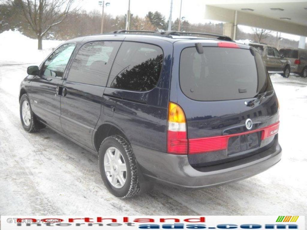 2002 Villager Sport - True Blue Metallic / Portland Gray photo #4