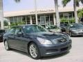 2008 Blue Slate Metallic Infiniti G 35 Sedan  photo #1