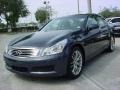 2008 Blue Slate Metallic Infiniti G 35 Sedan  photo #7