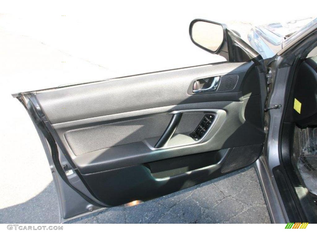 2008 Legacy 2.5i Sedan - Quartz Silver Metallic / Off Black photo #12