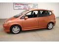 2008 Blaze Orange Metallic Honda Fit Sport  photo #8