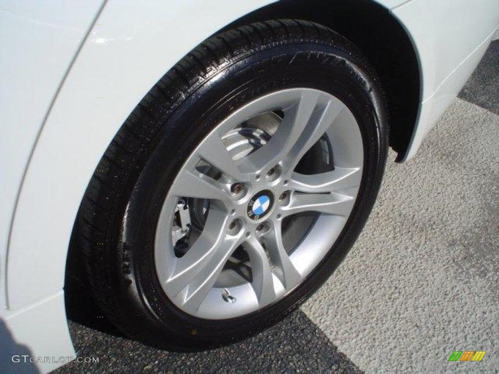 2008 3 Series 328xi Sedan - Alpine White / Black photo #4