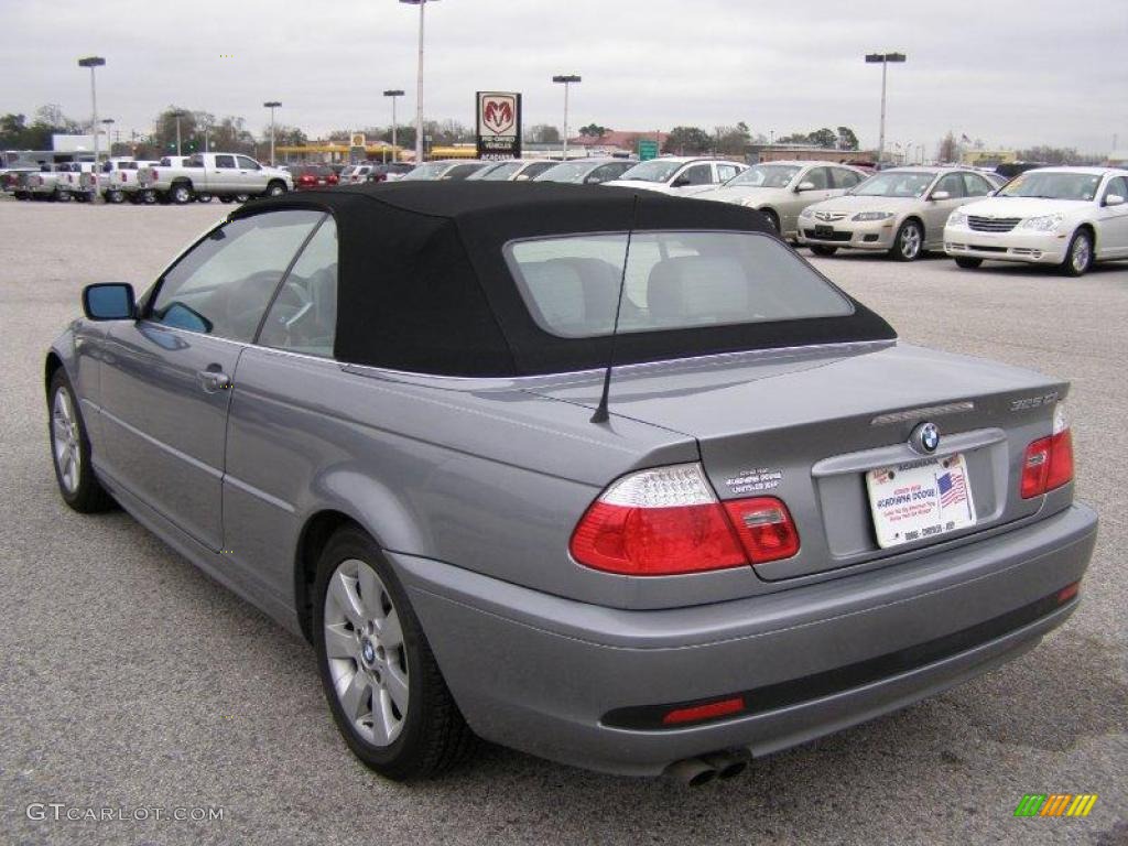 2006 3 Series 325i Convertible - Silver Grey Metallic / Grey photo #5