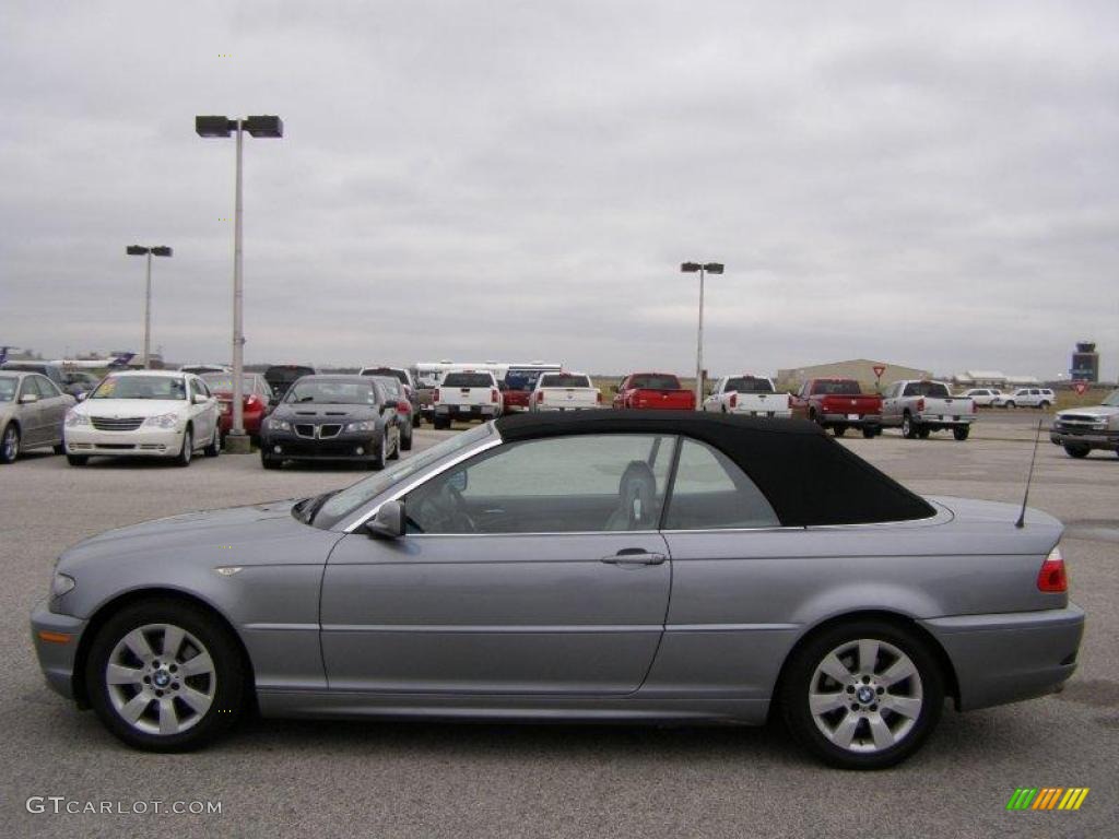 2006 3 Series 325i Convertible - Silver Grey Metallic / Grey photo #6