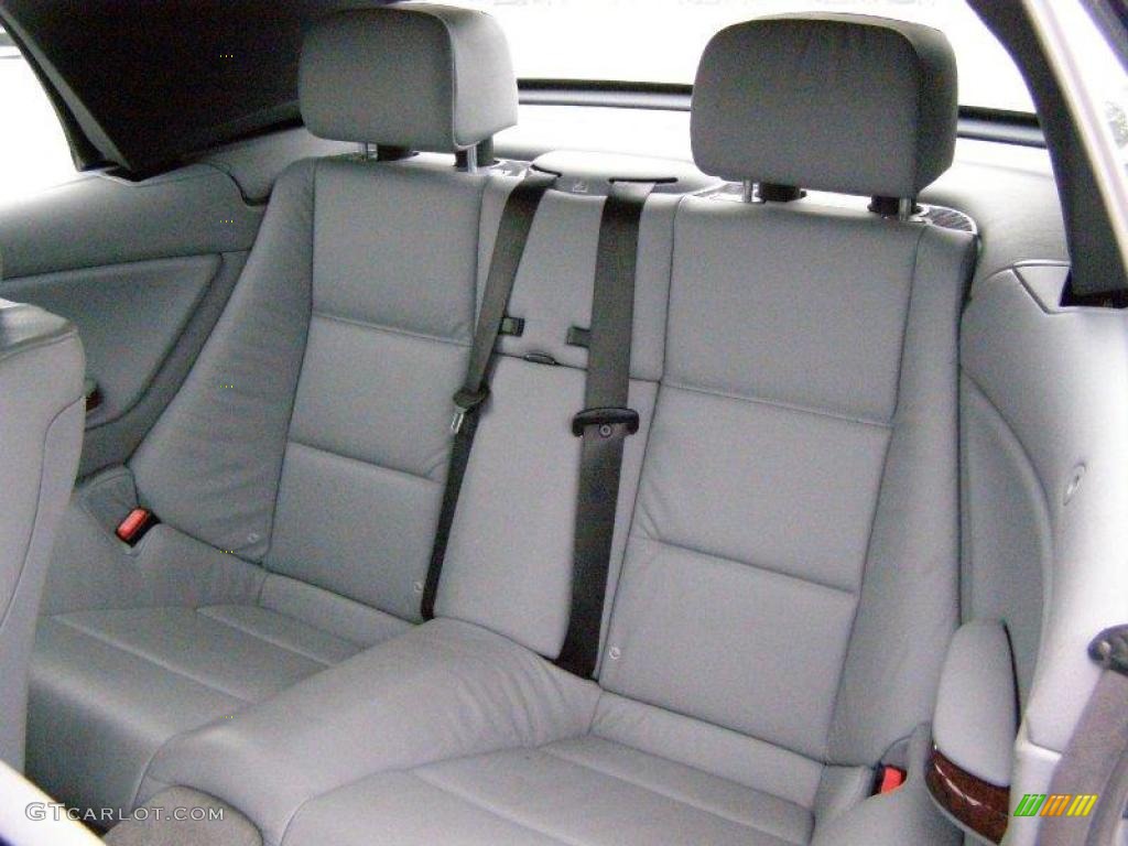 2006 3 Series 325i Convertible - Silver Grey Metallic / Grey photo #10