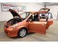 2008 Blaze Orange Metallic Honda Fit Sport  photo #48