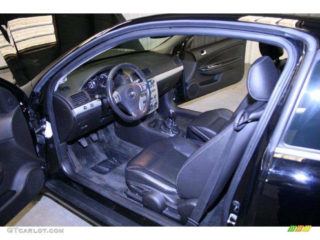 2007 Cobalt SS Supercharged Coupe - Black / Ebony photo #12