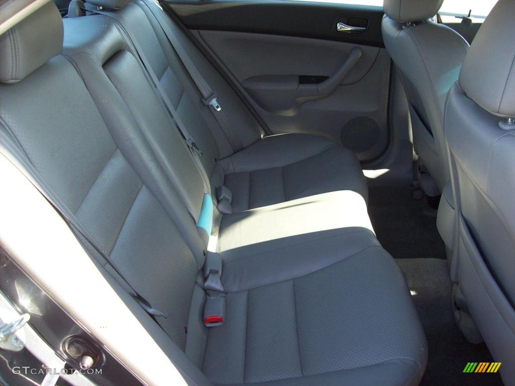 2005 TSX Sedan - Carbon Gray Pearl / Quartz photo #12