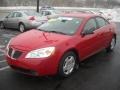 2007 Crimson Red Pontiac G6 Sedan  photo #13