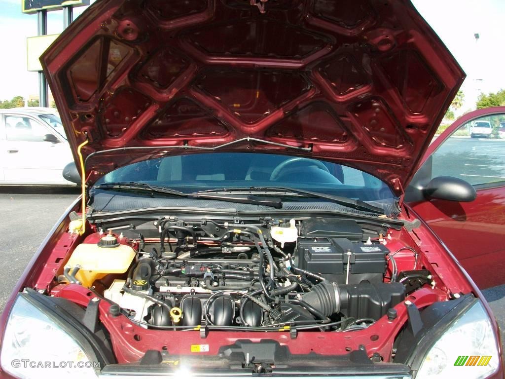 2007 Focus ZX3 S Coupe - Dark Toreador Red Metallic / Charcoal photo #11