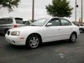 2001 Noble White Hyundai Elantra GLS #25710181