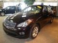 2008 Dark Currant Red Infiniti EX 35 Journey AWD  photo #1