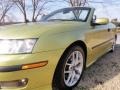 Lime Yellow Metallic - 9-3 Aero Convertible Photo No. 15