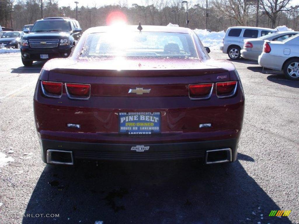 2010 Camaro LT/RS Coupe - Red Jewel Tintcoat / Black photo #5