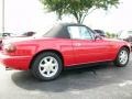 1991 Classic Red Mazda MX-5 Miata Roadster  photo #6