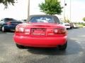 1991 Classic Red Mazda MX-5 Miata Roadster  photo #7