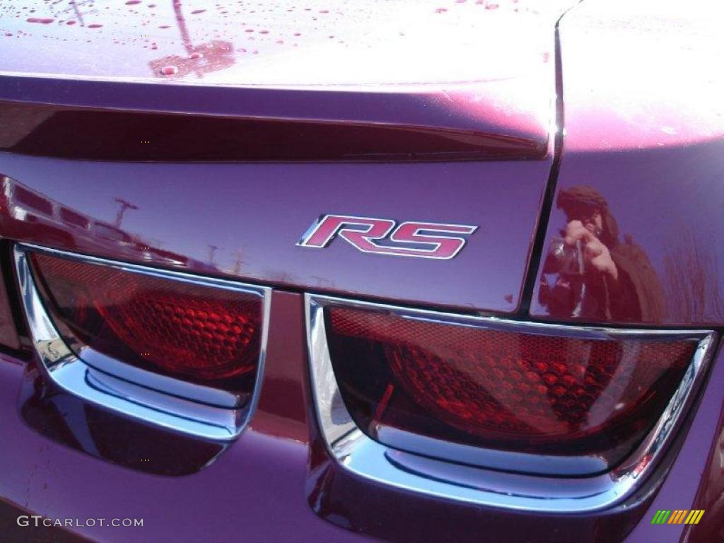 2010 Camaro LT/RS Coupe - Red Jewel Tintcoat / Black photo #9