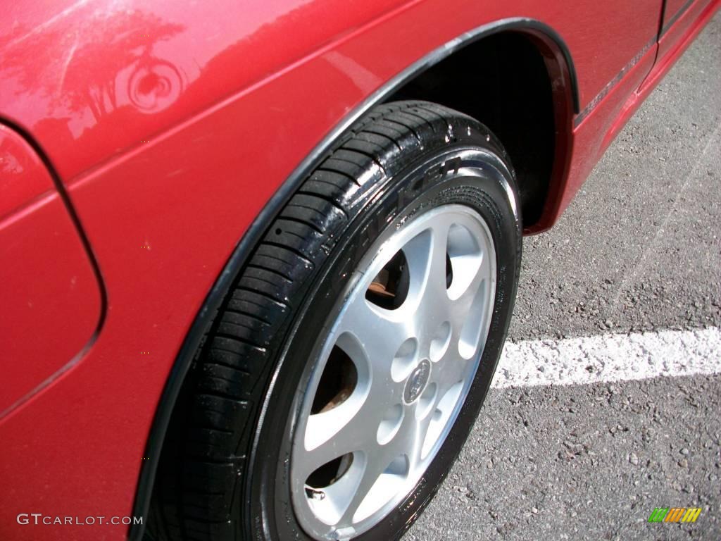 1994 240SX SE Convertible - Cherry Red Pearl Metallic / Gray/Black photo #10