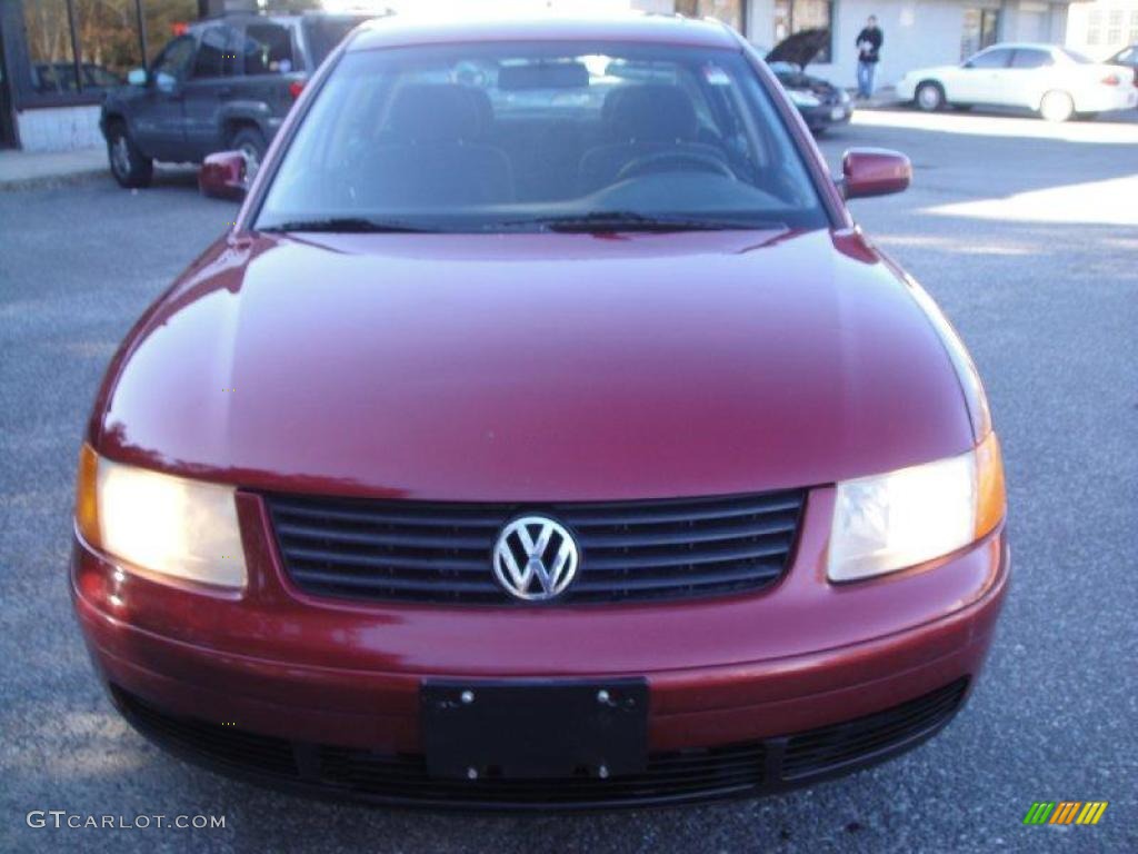 1998 Passat GLS 1.8T Sedan - Colorado Red / Black photo #2