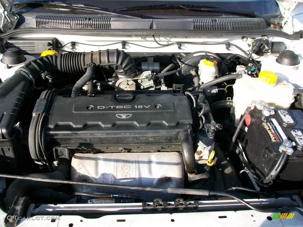 1999 Nubira CDX Sedan - Galaxy White / Gray photo #8