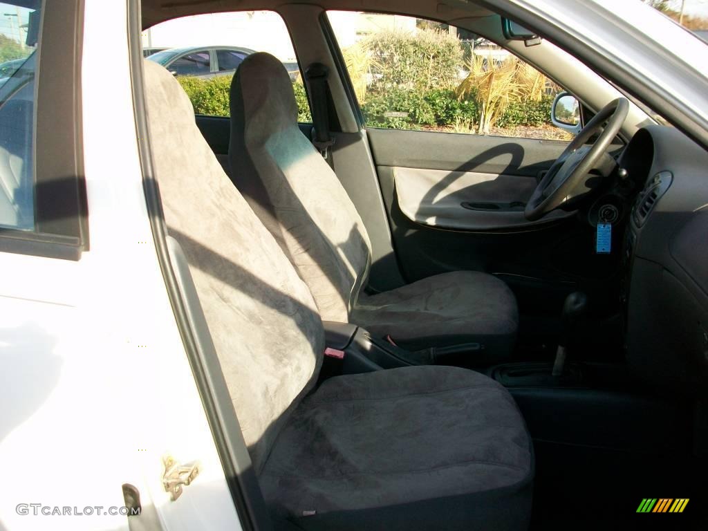 1999 Nubira CDX Sedan - Galaxy White / Gray photo #11
