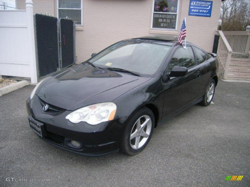 2003 RSX Sports Coupe - Nighthawk Black Pearl / Ebony photo #2