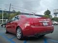 2009 Crystal Red Cadillac CTS Sedan  photo #6