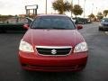 2007 Fusion Red Metallic Suzuki Forenza Sedan  photo #2