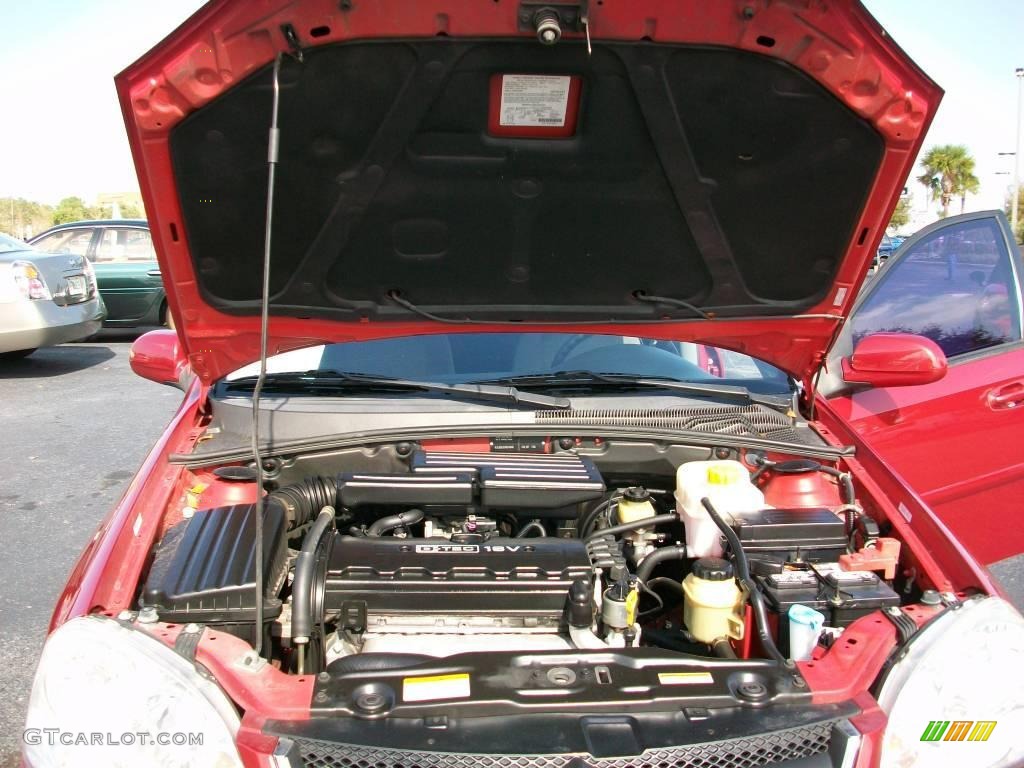2007 Forenza Sedan - Fusion Red Metallic / Grey photo #23