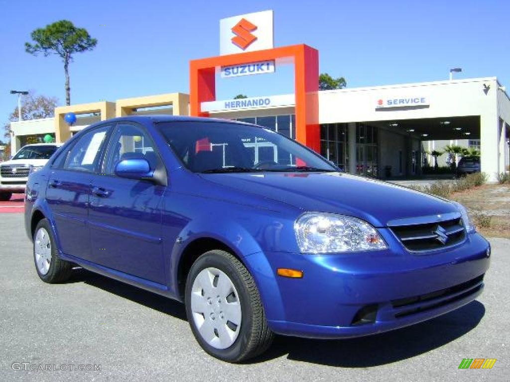 Cobalt Blue Metallic Suzuki Forenza