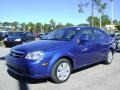 2008 Cobalt Blue Metallic Suzuki Forenza   photo #3