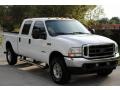 2004 Oxford White Ford F350 Super Duty Lariat Crew Cab 4x4  photo #10