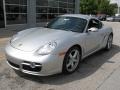 Arctic Silver Metallic - Cayman S Photo No. 2