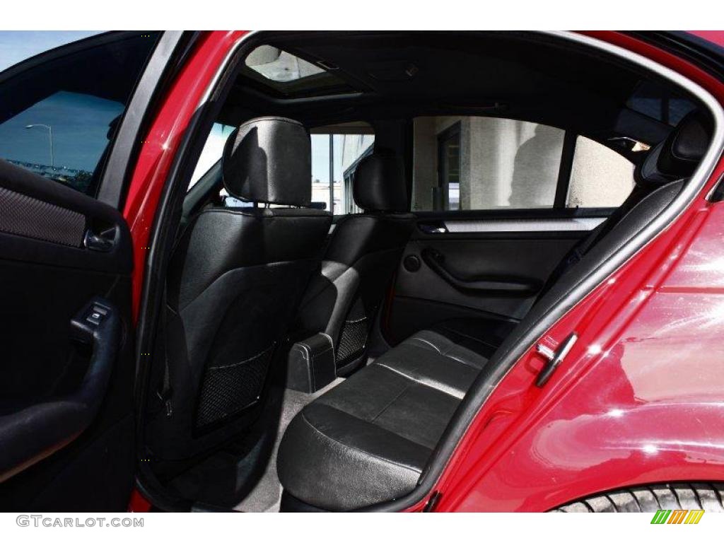 2004 3 Series 330i Sedan - Electric Red / Black photo #18