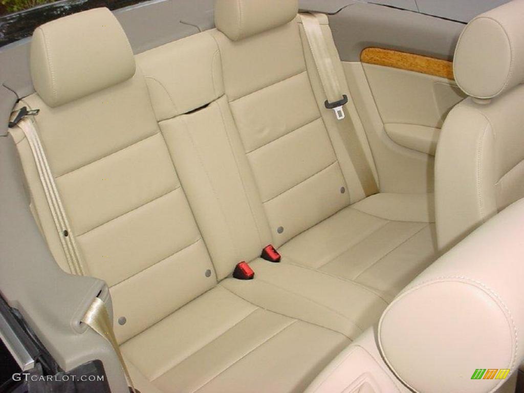 2007 A4 2.0T Cabriolet - Brilliant Black / Beige photo #12