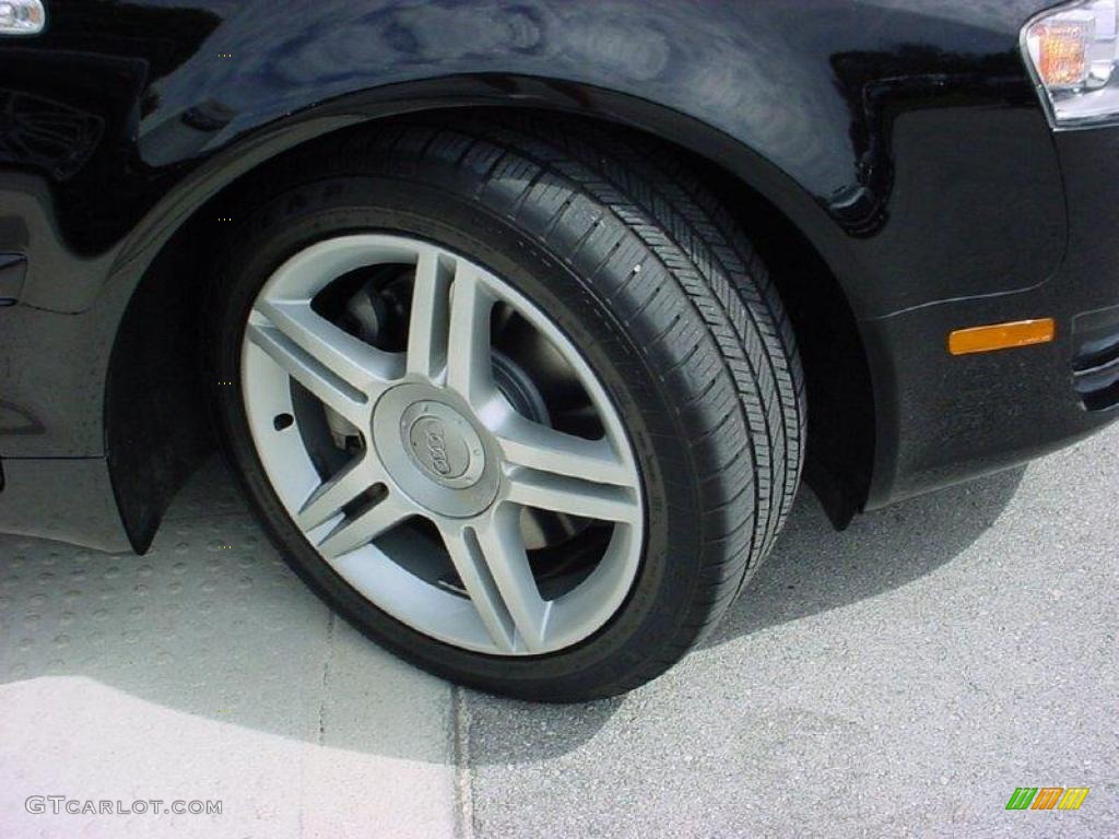2007 A4 2.0T Cabriolet - Brilliant Black / Beige photo #14