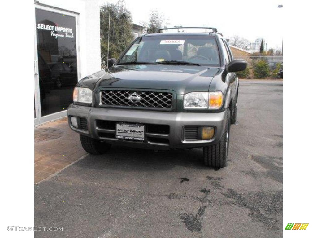 2000 Pathfinder LE 4x4 - Sherwood Green / Slate photo #4