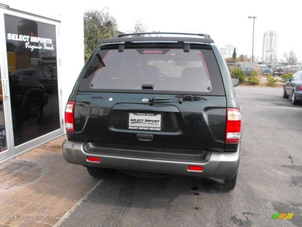 2000 Pathfinder LE 4x4 - Sherwood Green / Slate photo #5