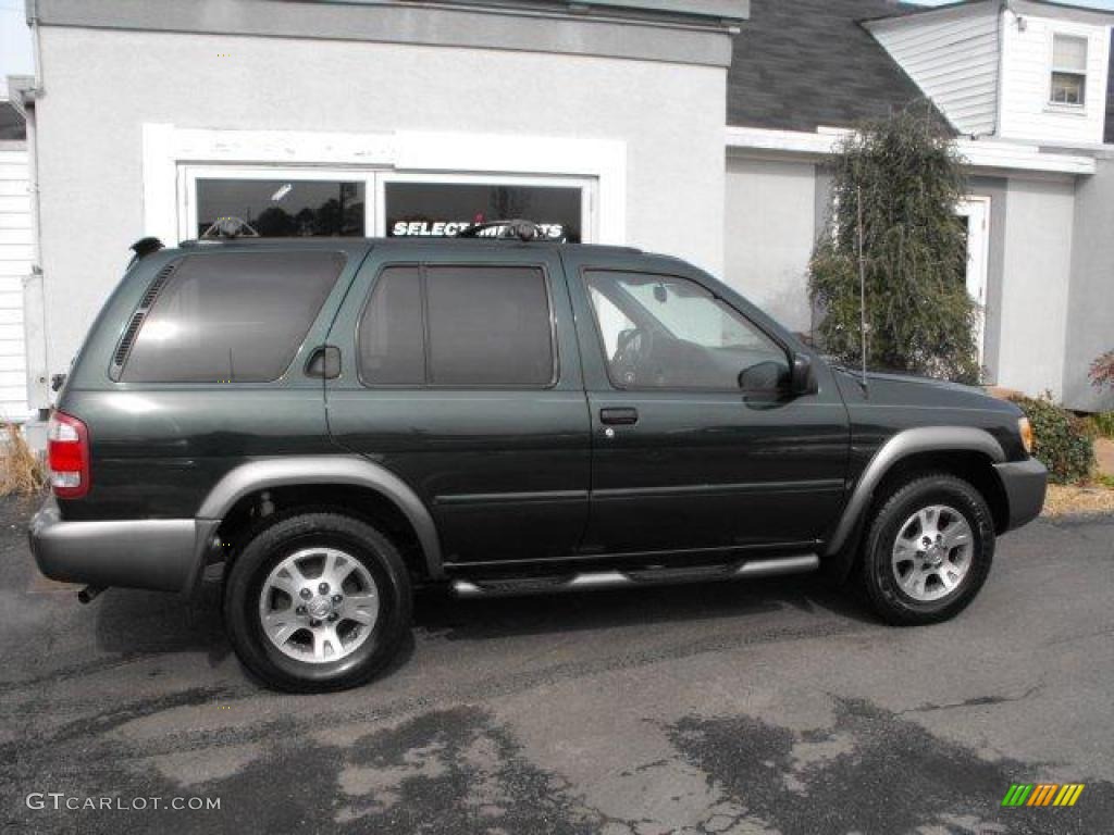 2000 Pathfinder LE 4x4 - Sherwood Green / Slate photo #6