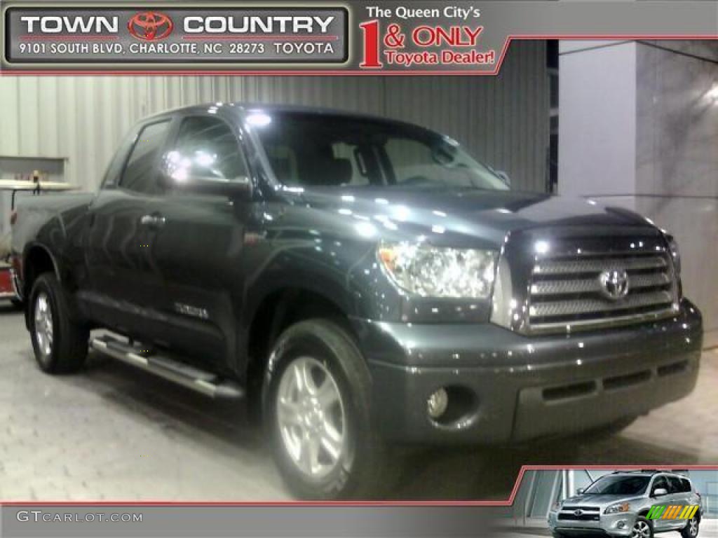 2007 Tundra Limited Double Cab 4x4 - Timberland Mica / Graphite Gray photo #1
