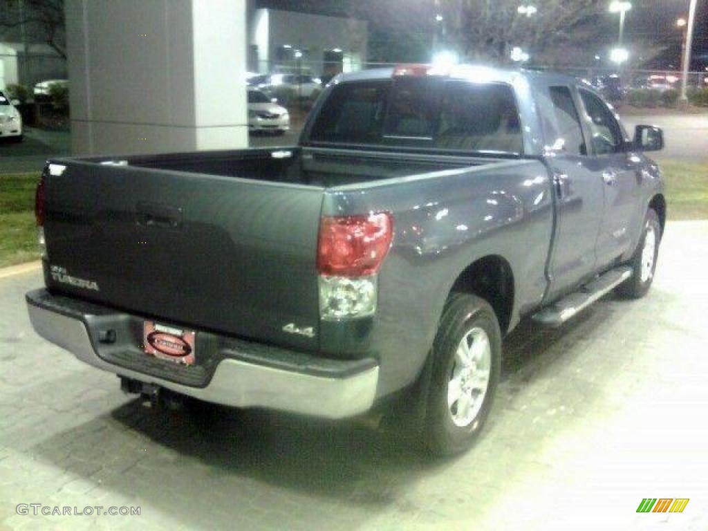 2007 Tundra Limited Double Cab 4x4 - Timberland Mica / Graphite Gray photo #15