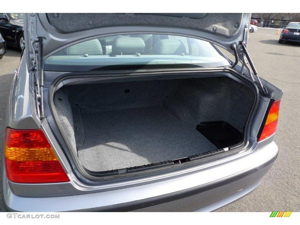 2004 3 Series 325i Sedan - Silver Grey Metallic / Grey photo #23