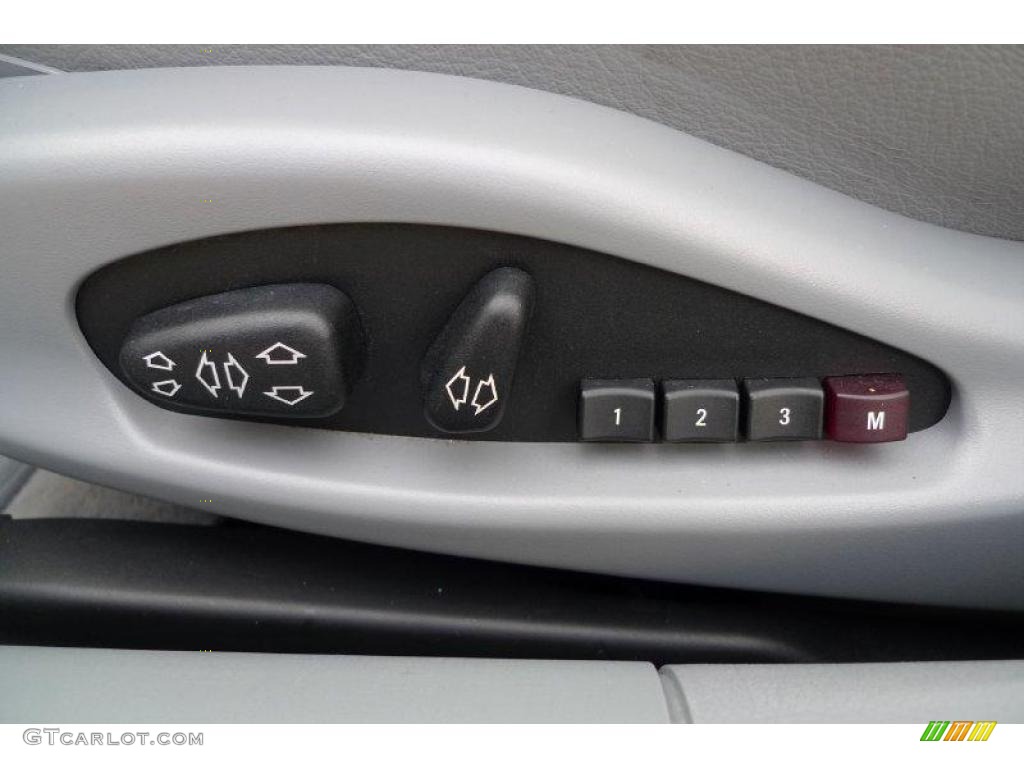 2004 3 Series 325i Sedan - Silver Grey Metallic / Grey photo #29