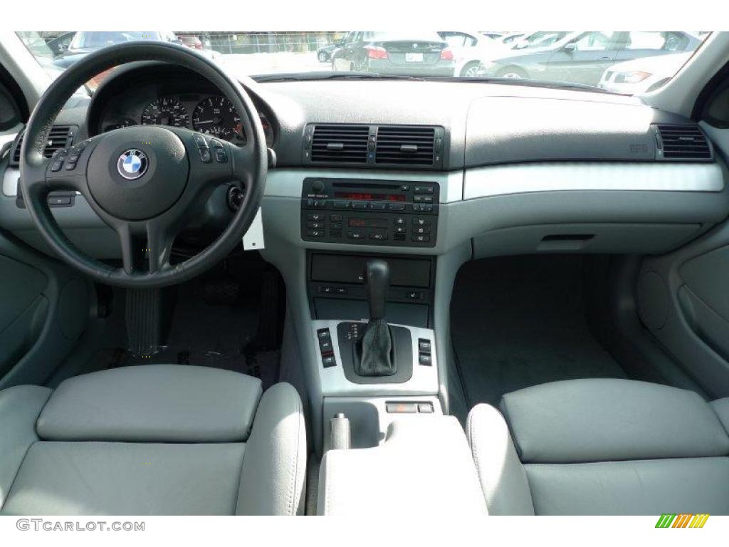 2004 3 Series 325i Sedan - Silver Grey Metallic / Grey photo #38