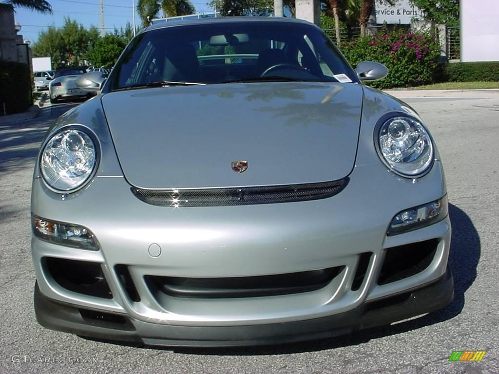 2007 911 Carrera S Coupe - Arctic Silver Metallic / Black photo #8