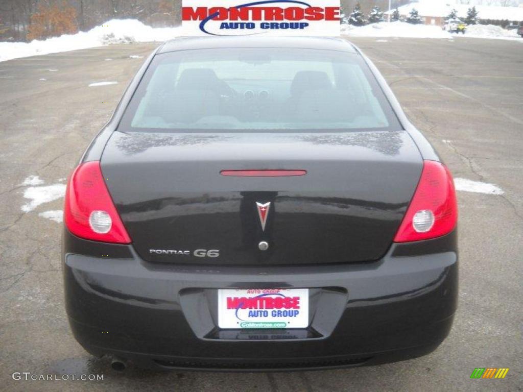 2009 G6 Sedan - Carbon Black Metallic / Ebony photo #4