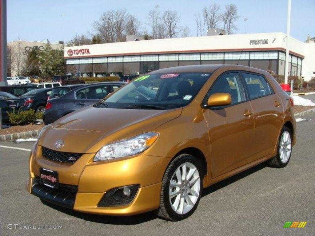 Sundance Metallic Toyota Matrix