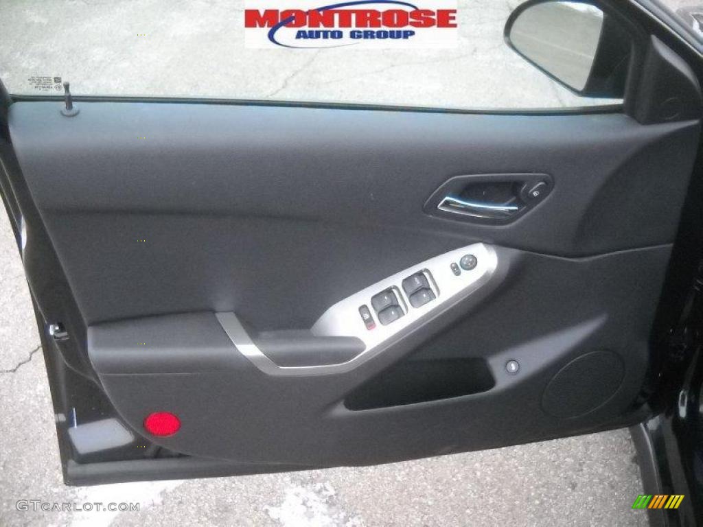 2009 G6 Sedan - Carbon Black Metallic / Ebony photo #8